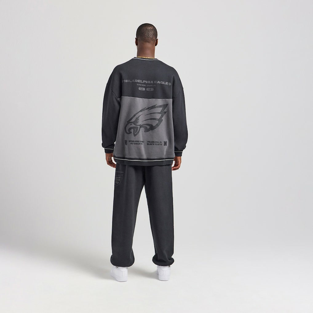Philadelphia Eagles Off Season x NFL Unisex Fleece Sweatshirt - Black on sale