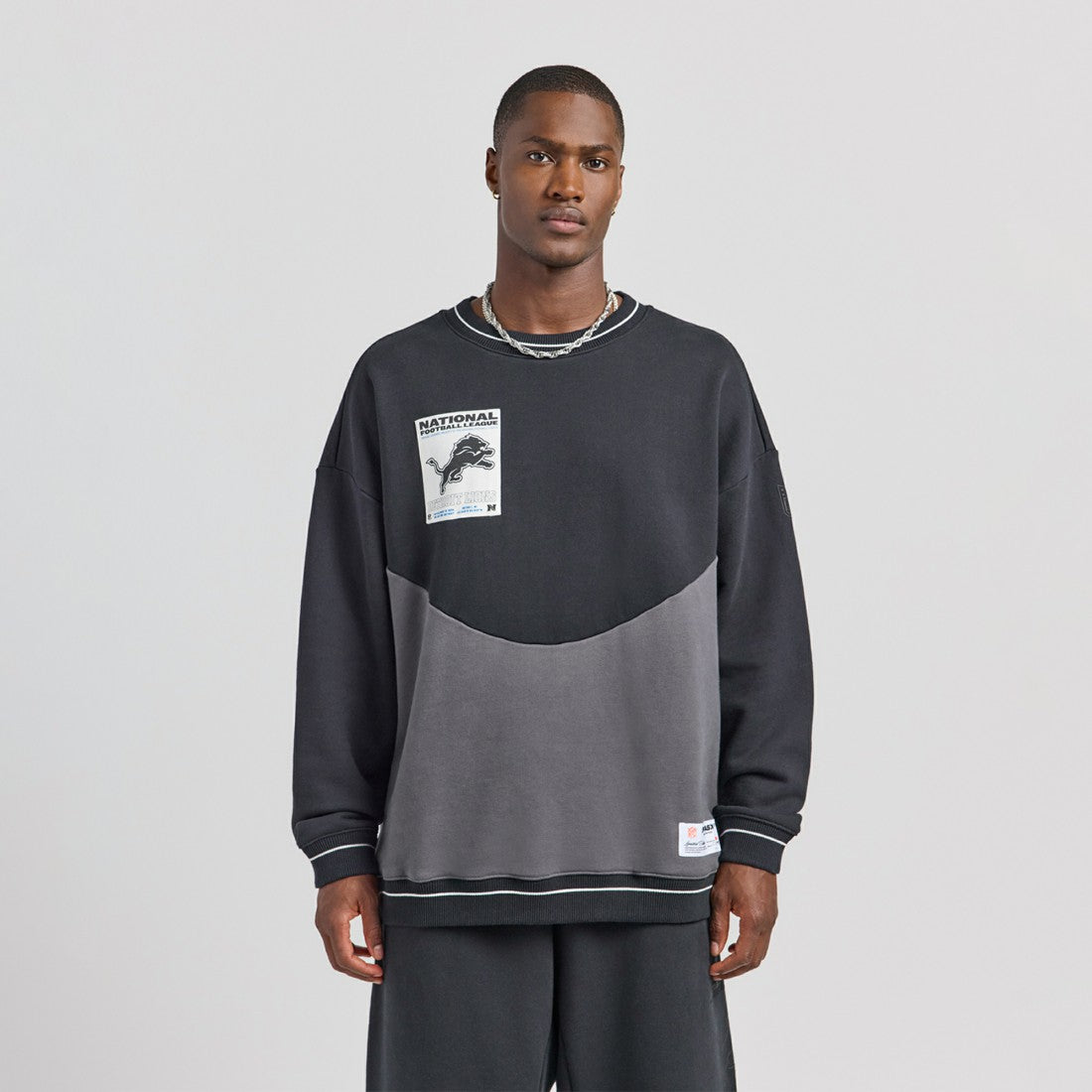 Detroit Lions Off Season x NFL Unisex Fleece Sweatshirt - Black online
