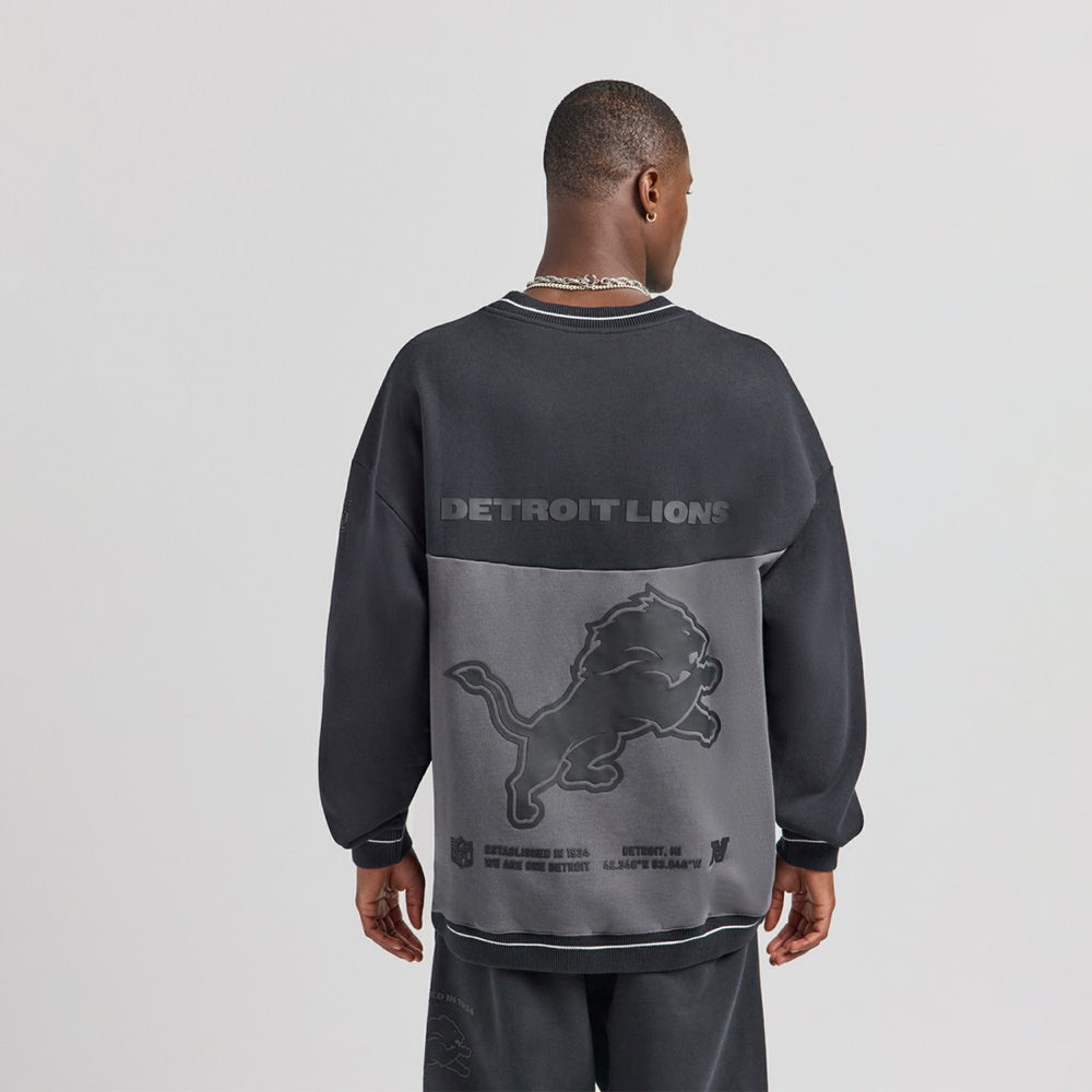 Detroit Lions Off Season x NFL Unisex Fleece Sweatshirt - Black online