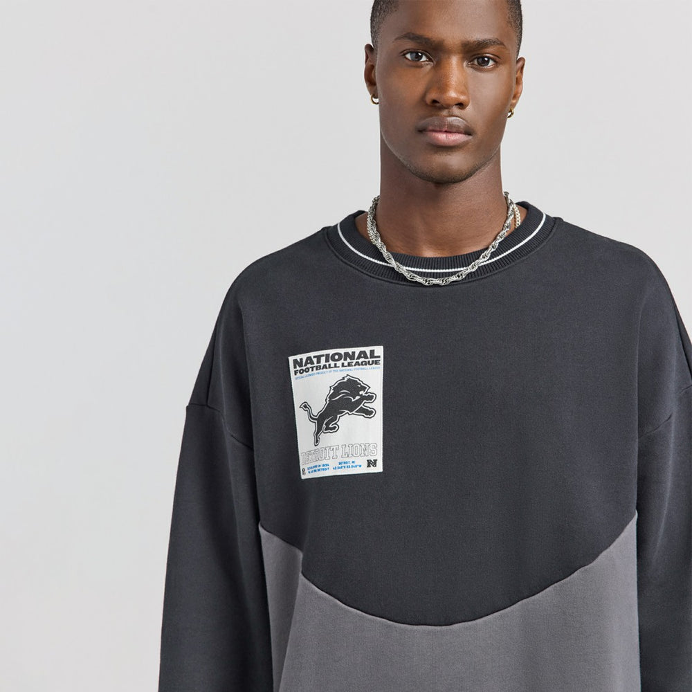 Detroit Lions Off Season x NFL Unisex Fleece Sweatshirt - Black online