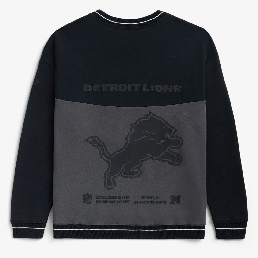 Detroit Lions Off Season x NFL Unisex Fleece Sweatshirt - Black online