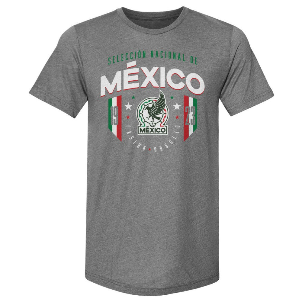 Mexico National Team 500 Level 1923 Premium Tri-Blend T-Shirt - Gray on sale