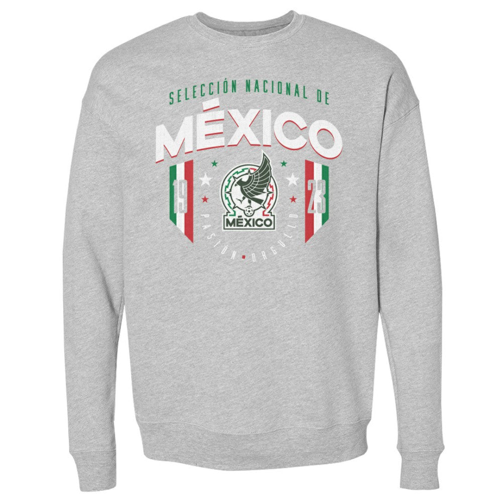 Mexico National Team 500 Level 1923 Pullover Sweatshirt - Heather Gray shop