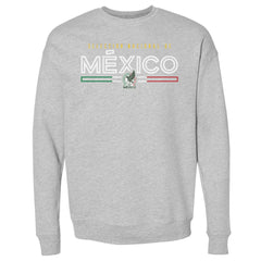 Mexico National Team 500 Level Inline Pullover Sweatshirt - Heather Gray shop