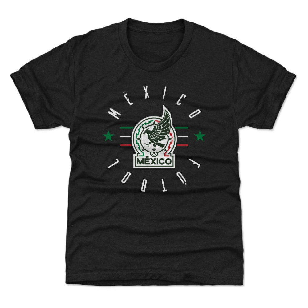 Mexico National Team 500 Level Youth Futbol T-Shirt - Black online