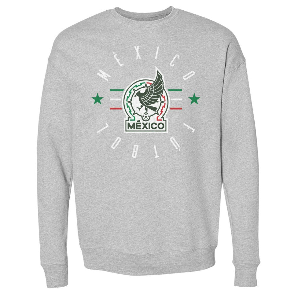 Mexico National Team 500 Level Futbol Pullover Sweatshirt - Heather Gray for sale