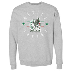 Mexico National Team 500 Level Futbol Pullover Sweatshirt - Heather Gray for sale