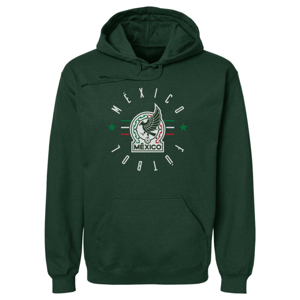Mexico National Team 500 Level Futbol Pullover Hoodie - Forest Green for sale