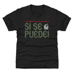 Mexico National Team 500 Level Youth Si Se Puede Inline Bold T-Shirt - Black sale