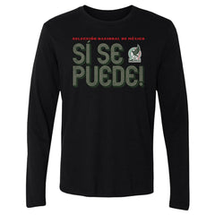 Mexico National Team 500 Level Si Se Puede Inline Bold Long Sleeve T-Shirt - Black outlet