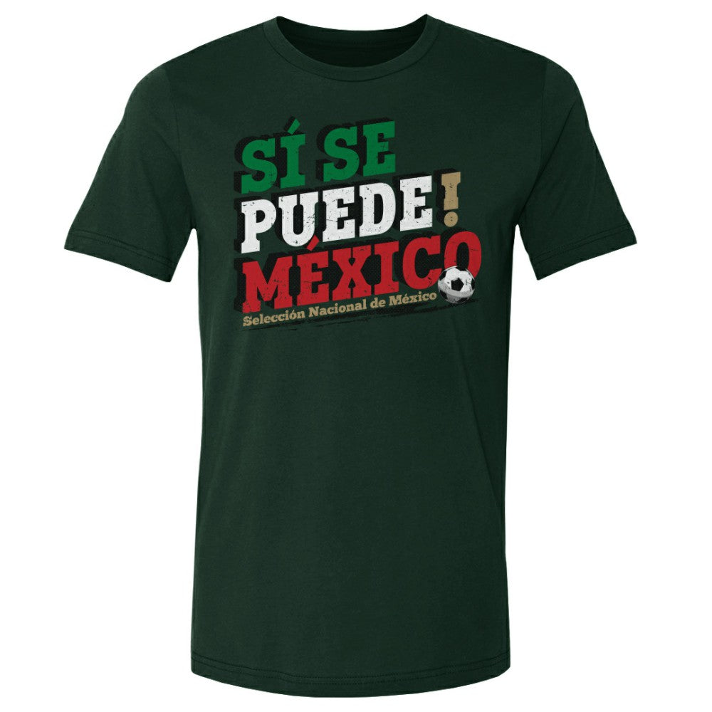 Mexico National Team 500 Level Si Se Puede T-Shirt - Forest Green outlet