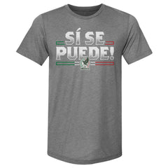 Mexico National Team 500 Level Si Se Puede Premium Tri-Blend T-Shirt - Gray on sale