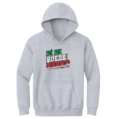 Mexico National Team 500 Level Youth Si Se Puede Pullover Hoodie - Gray online