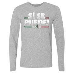 Mexico National Team 500 Level Si Se Puede Long Sleeve T-Shirt - Heather Gray online