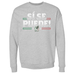 Mexico National Team 500 Level Si Se Puede Pullover Sweatshirt - Heather Gray sale