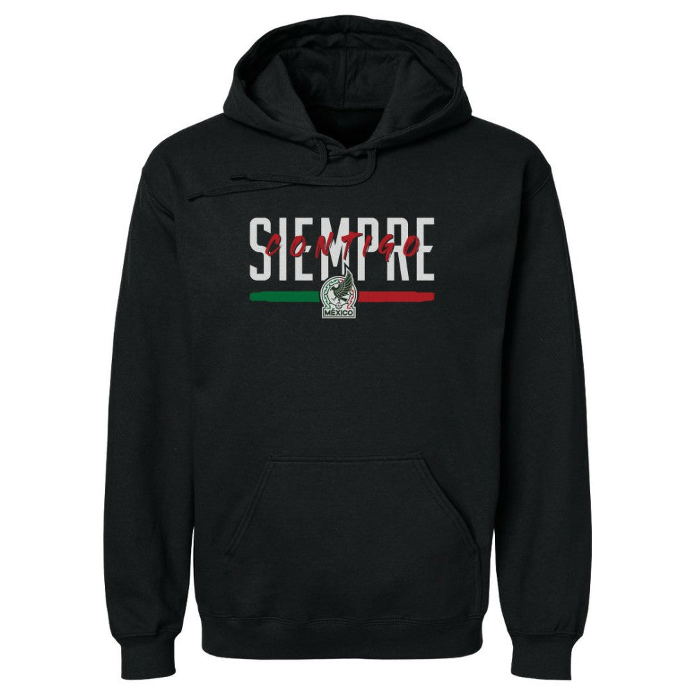 Mexico National Team 500 Level Siempre Contigo Pullover Hoodie - Black on sale