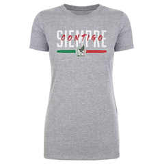 Mexico National Team 500 Level Women's Siempre Contigo T-Shirt - Heather Gray shop