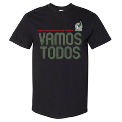 Mexico National Team 500 Level Vamos Todos Inline Bold Heavyweight T-Shirt - Black on sale