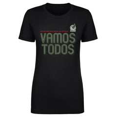 Mexico National Team 500 Level Women's Vamos Todos Inline Bold T-Shirt - Black outlet