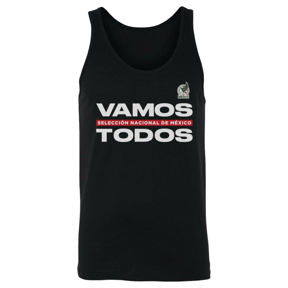 Mexico National Team 500 Level Vamos Todos Tank Top - Black on sale