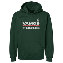 Mexico National Team 500 Level Vamos Todos Pullover Hoodie - Dark Green shop