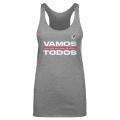 Mexico National Team 500 Level Women's Vamos Todos Tri-Blend Tank Top - Gray cheap