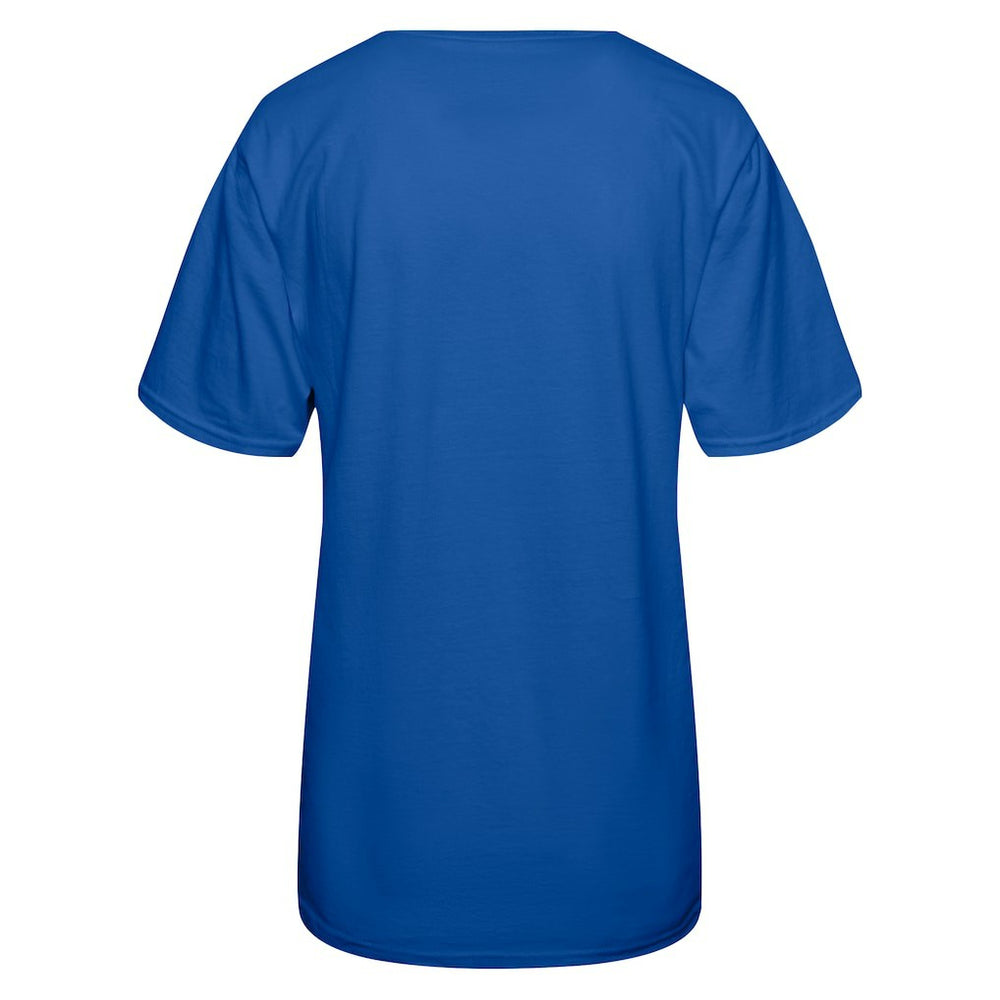 Dallas Cowboys Cheerleaders Women's Sweetheart Boots T-Shirt - Royal outlet