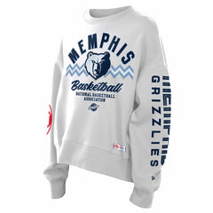 Memphis Grizzlies Women's 2025/26 City Edition Sweatshirt - White | New Era on sale