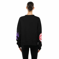 Sacramento Kings Women's 2025/26 City Edition Sweatshirt - Black | New Era on sale