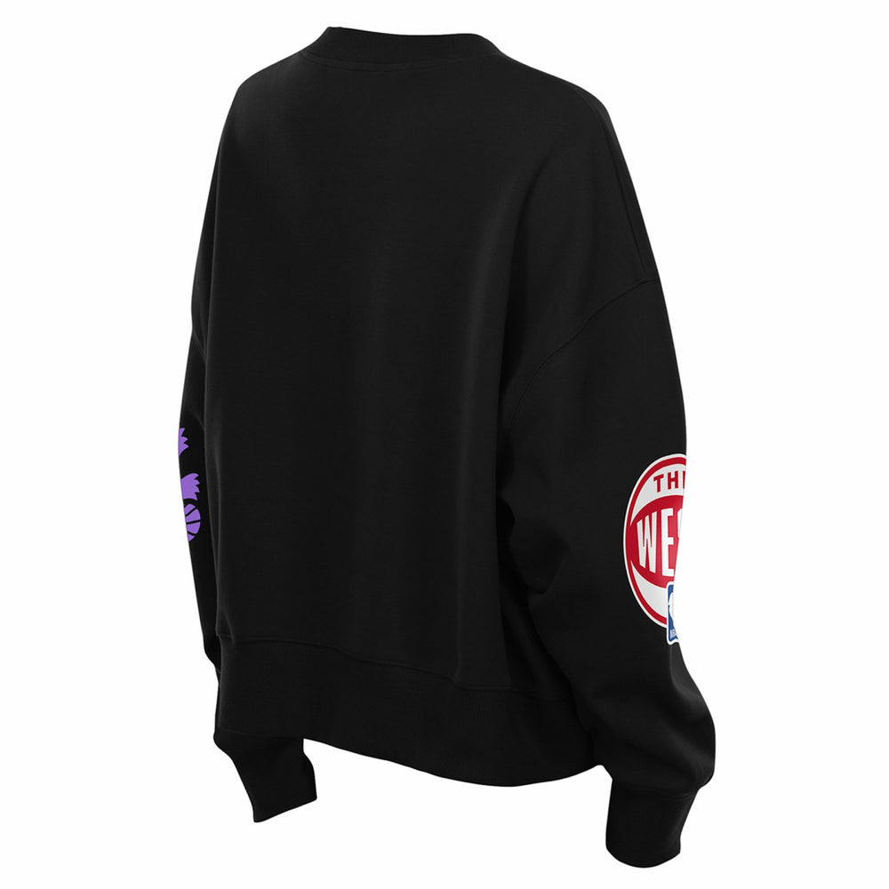 Sacramento Kings Women's 2025/26 City Edition Sweatshirt - Black | New Era on sale