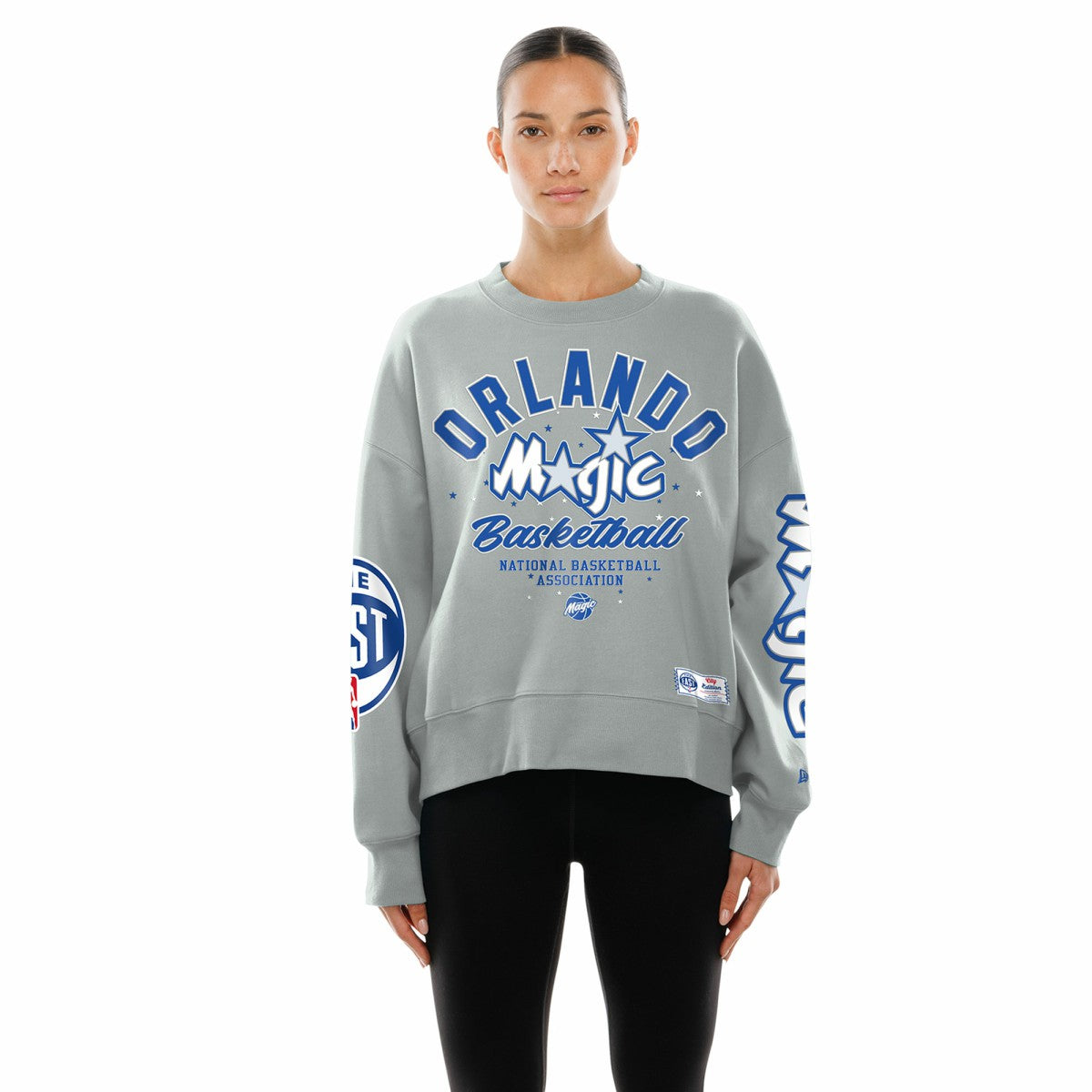 Orlando Magic Women's 2025/26 City Edition Sweatshirt - Silver | New Era sale