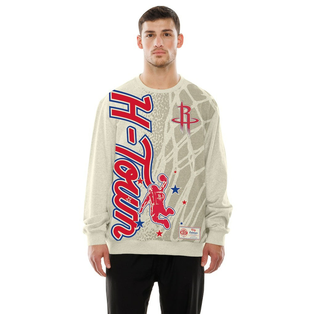 Houston Rockets 2025/26 City Edition Sweatshirt sale - Tan | New Era outlet