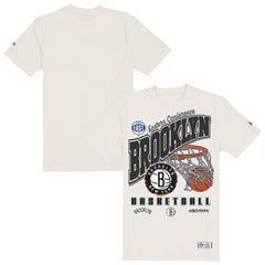 Brooklyn Nets Oversized City Edition Remix Vintage T-Shirt - Cream | New Era cheap