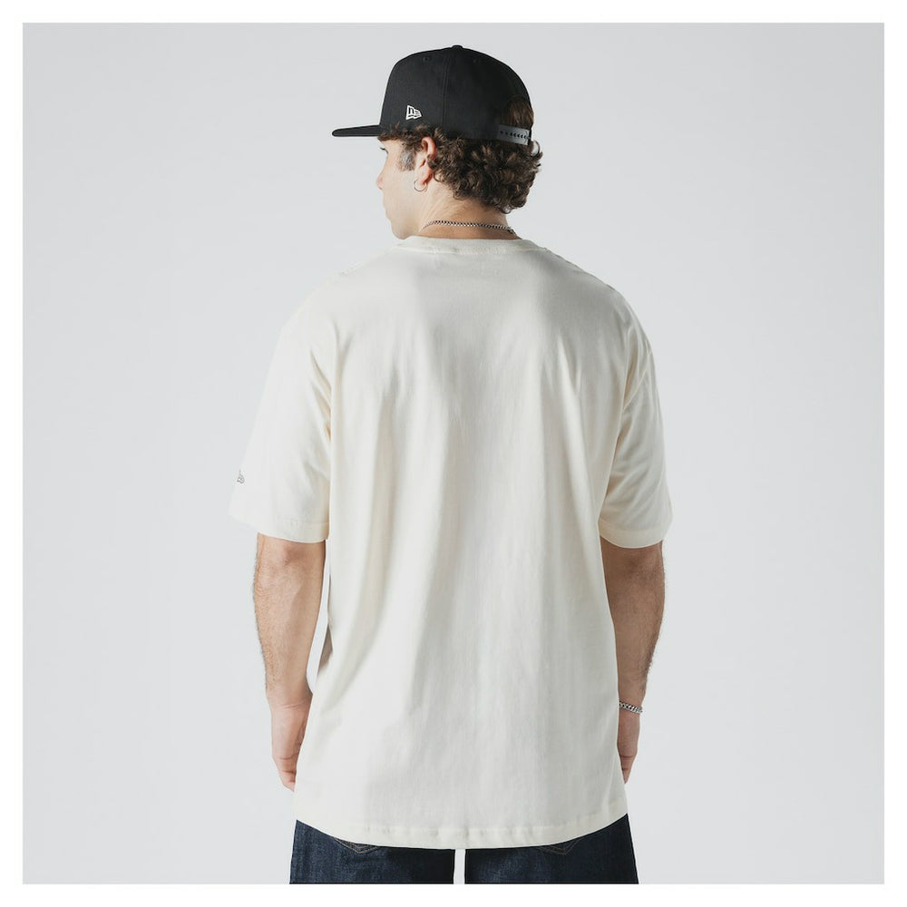 Brooklyn Nets Oversized City Edition Remix Vintage T-Shirt - Cream | New Era cheap