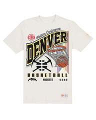 Denver Nuggets Oversized City Edition Remix Vintage T-Shirt sale - Cream | New Era cheap