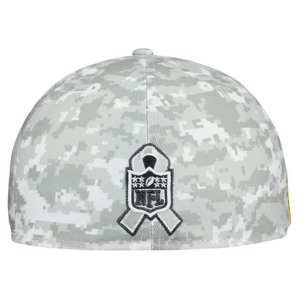 Miami Dolphins New Era 2025 Salute to Service Fan Pack 59FIFTY Fitted Hat - White discount