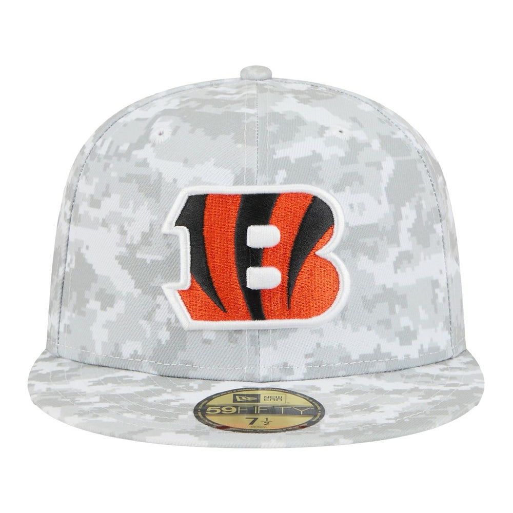 Cincinnati Bengals New Era 2025 Salute to Service Fan Pack 59FIFTY Fitted Hat - White outlet