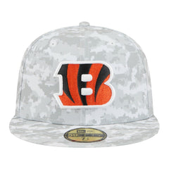Cincinnati Bengals New Era 2025 Salute to Service Fan Pack 59FIFTY Fitted Hat - White outlet