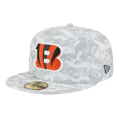 Cincinnati Bengals New Era 2025 Salute to Service Fan Pack 59FIFTY Fitted Hat - White outlet