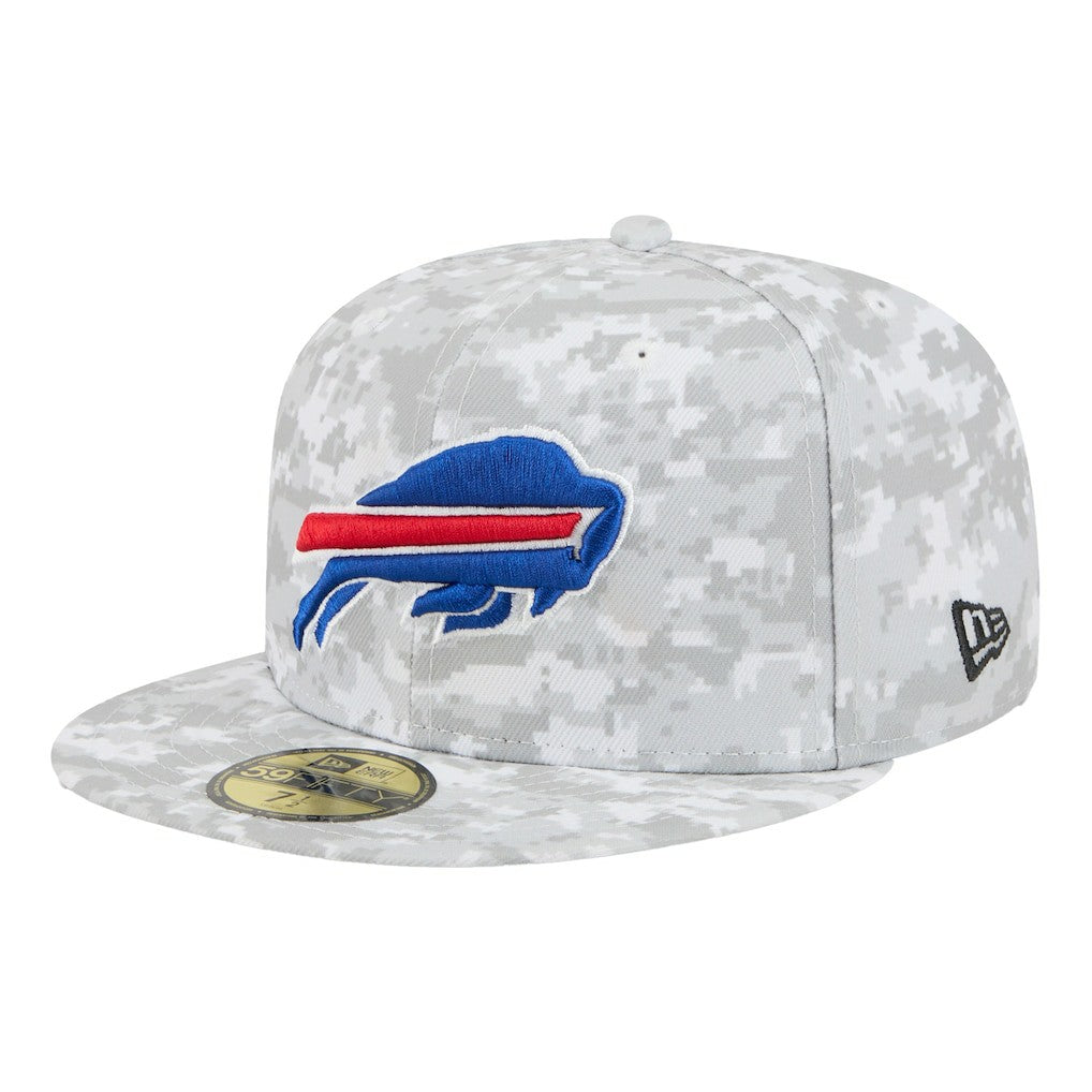 Buffalo Bills New Era 2025 Salute to Service Fan Pack 59FIFTY Fitted Hat - White discount