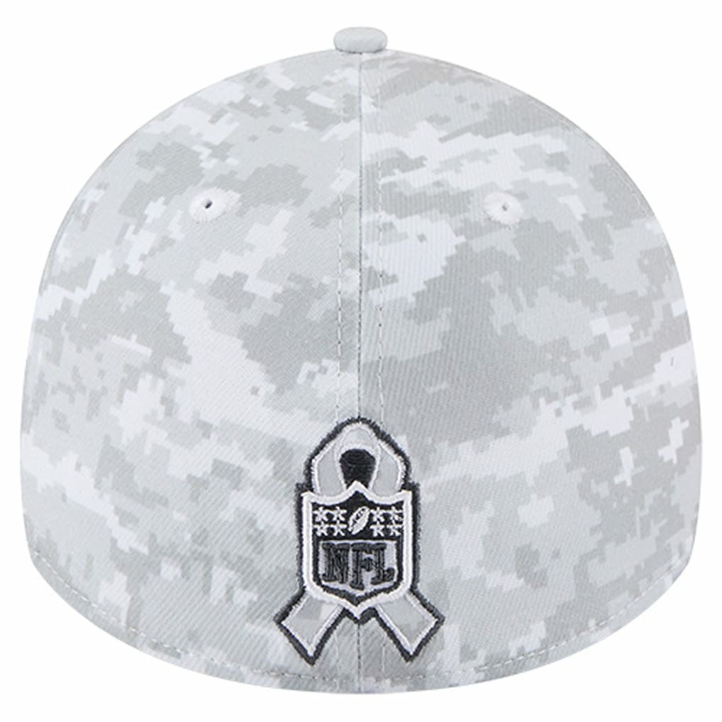 Kansas City Chiefs New Era 2025 Salute to Service Digital Camo Fan Pack 39THIRTY Flex Hat - White cheap