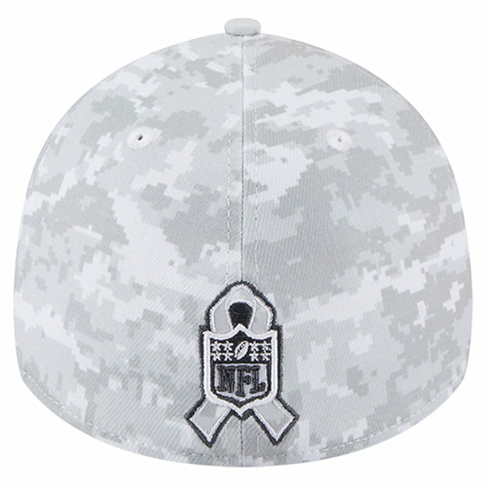 Kansas City Chiefs New Era 2025 Salute to Service Digital Camo Fan Pack 39THIRTY Flex Hat - White cheap
