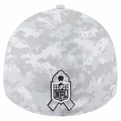 New Orleans Saints New Era 2025 Salute to Service Digital Camo Fan Pack 39THIRTY Flex Hat - White on sale