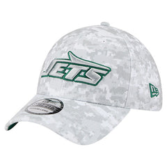 New York Jets New Era 2025 Salute to Service Digital Camo Fan Pack 39THIRTY Flex Hat - White online