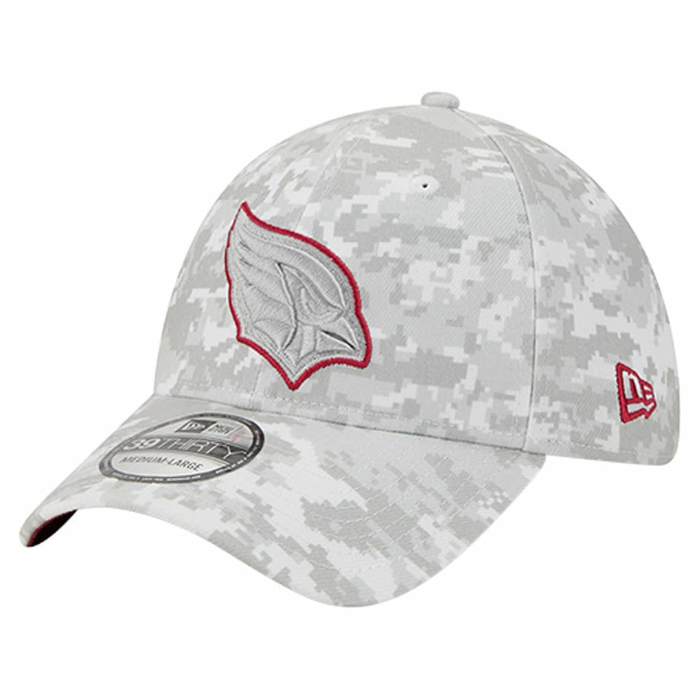 Arizona Cardinals New Era 2025 Salute to Service Digital Camo Fan Pack 39THIRTY Flex Hat - White discount