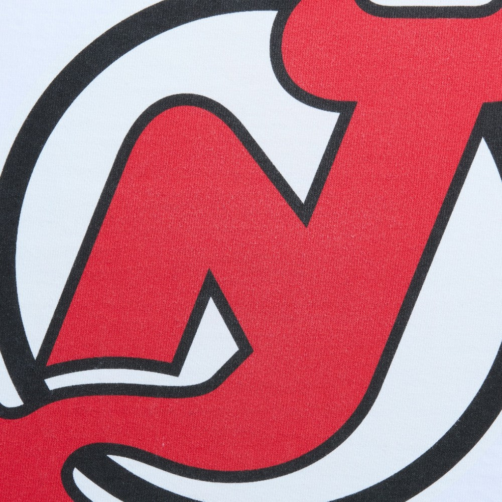 New Jersey Devils Todd Snyder Heavyweight Long Sleeve Jersey Style T-Shirt White