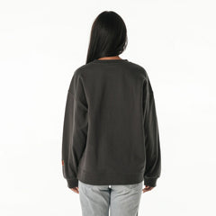 Washington Commanders The Wild Collective Women's Rock Crystal Oversized Crewneck Sweatshirt - Charcoal discount