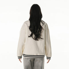Las Vegas Raiders The Wild Collective Women's Oversized Vintage French Terry Sweatshirt - Cream online