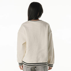Green Bay Packers The Wild Collective Women's Oversized Vintage French Terry Sweatshirt - Cream online