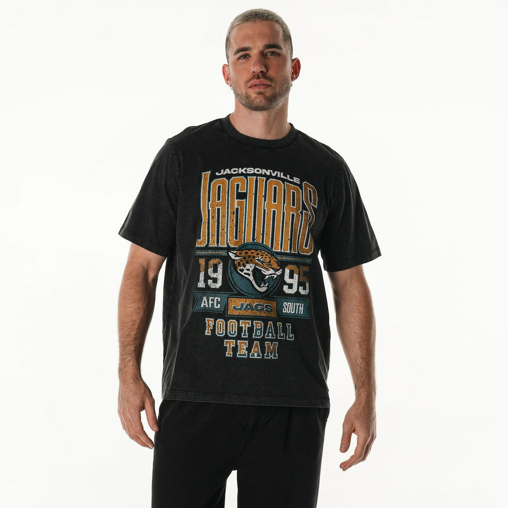 Jacksonville Jaguars The Wild Collective Unisex Band T-Shirt - Black discount